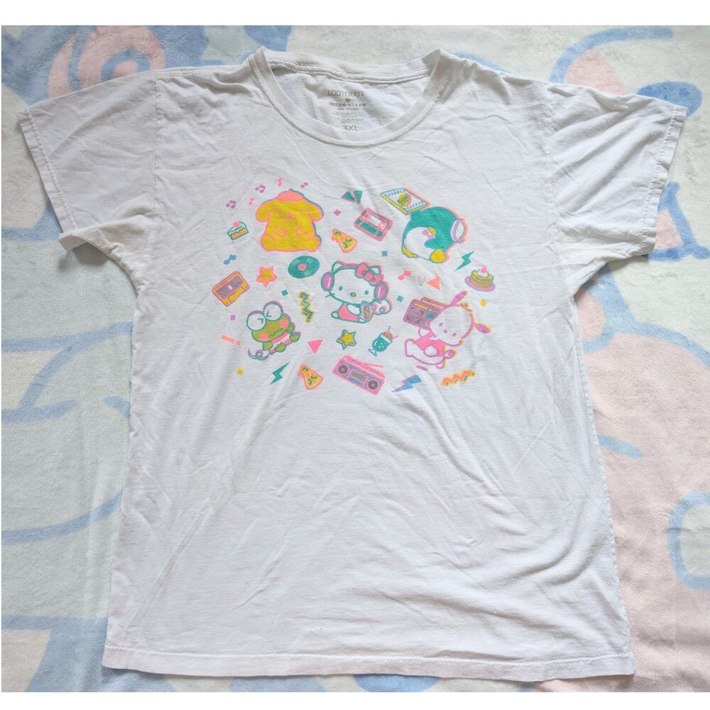 Sanrio Characters Summer Design Loot Crate Exclusive Shirt